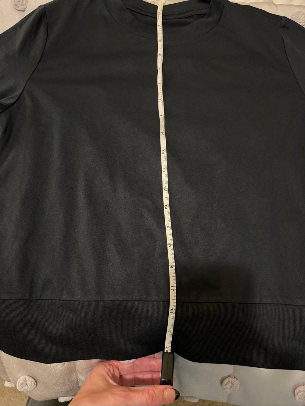 Vuori Navy Crew Minimal Long Sleeve - Picture 7 of 7